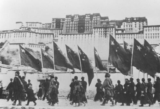 百年瞬间丨西藏和平解放2