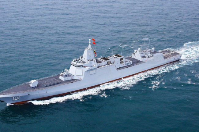 美媒宣稱“055大驅缺少最關鍵武器” ？中國海軍試驗艦官方照片透露了細節