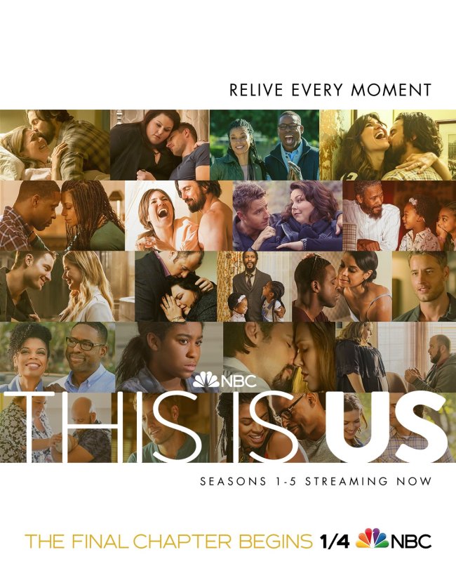 美剧《我们这一天》(this is us)官方发布最终季定档海报,第六季将于