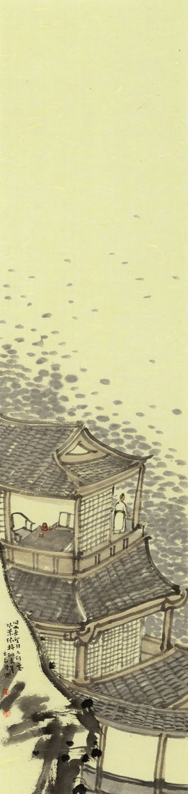 童年夏夜"月亮地"——品读著名画家李学明家乡"明月"系列画卷