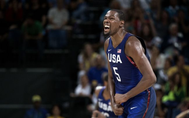 美国男篮发布奥运12人台甫单，杜兰特领衔