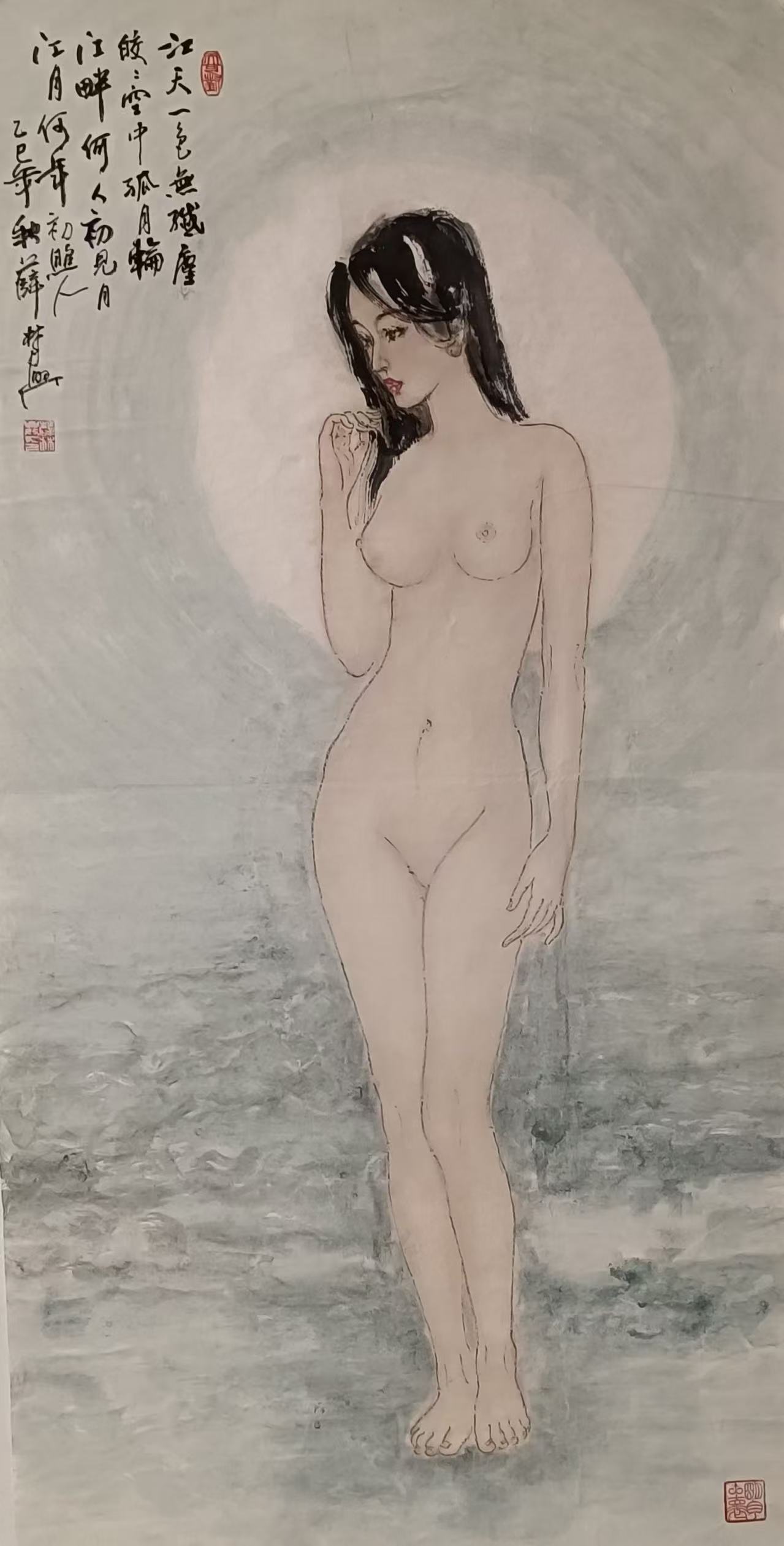 薛林兴的新仕女画丨当代中国画“守正创新”的典型代表