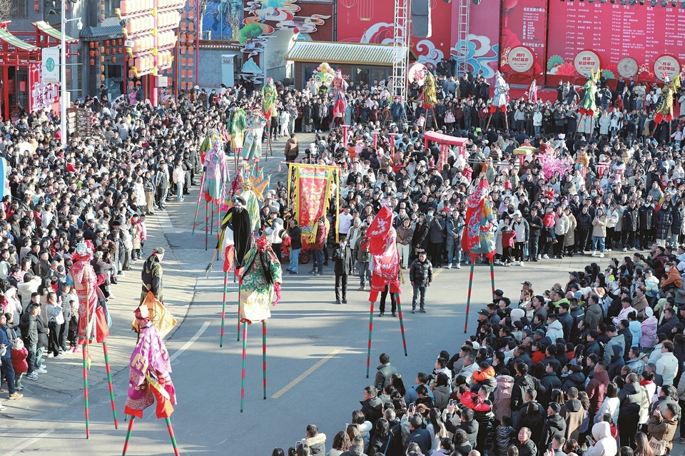 【文化中国行 我在山西过大年】长治：地道年俗迎来八方客