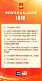 两会进行时 | 十四届全国人大二次会议将于明日上午开幕，会期7天，共七项议程