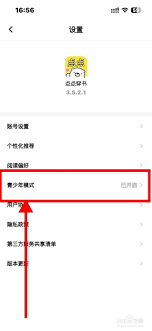点点穿书app如何开启青少年模式