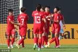 亚洲杯小组赛 中国女足大胜中国台北