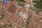 衛星圖像顯示黎巴嫩多個村莊被夷為平地