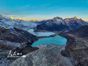 西藏八宿：来古冰川冬景