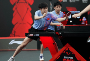 林诗栋/黄友政直落三局晋级男双决赛 速胜法国组合