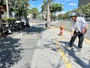 卷尺哥一年千次找茬多条道路被整改 城市善治与市民共建的典范
