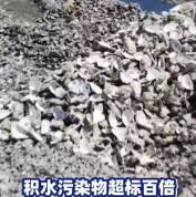 广东潮州超十万吨废弃蚝壳随意堆放 四省再被中央生态环保督察点名