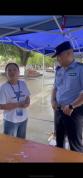 偶遇首届学生执勤警号017985 师生惊喜重逢