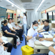 湖南卫生健康委组织开展无偿献血活动 干部职工积极响应