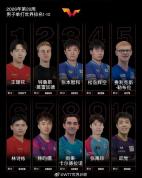 国际乒联更新世界排名 国乒继续领跑