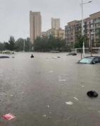 沈阳暴雨遍地泡水车救援订单爆满 城市内涝严重