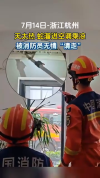 蛇钻进空调乘凉被消防员捕获 夏日避暑奇遇记