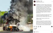 CHINA GT发生重大撞车起火事故 车手自救展现人性光辉