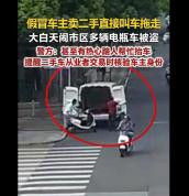 男子伪装车主叫拖车偷电瓶车 巧妙骗局令人咋舌