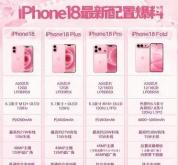 iPhone18粉色曝光 颜值与性能完美结合