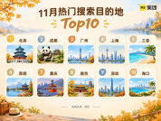 全国多地开启秋假模式 错峰出游热度攀升
