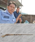 男子发现老式猎枪上交派出所 主动上交更安心