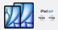 苹果发布新款iPad Air 两大尺寸震撼登场
