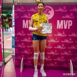 泪目！30岁朱婷王者归来 闪耀全场夺MVP