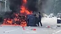 廣東火中掰車門救人男子發(fā)聲 手在發(fā)抖但絕不后悔