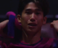 吉村真晴獲勝后淚灑賽場 混雙晉級四強