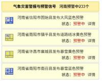 河南暴雪233条预警生效 多地交通受阻
