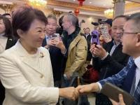 卢秀燕呼吁两岸释善意互利互荣 促进和平发展