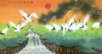鹤文化在中国古代绘画中，蕴含了什么精神内涵？