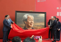 冯少协油画《长安望云》入藏河北美术馆