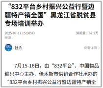“832平台”助力黑龙江脱贫县乡村振兴