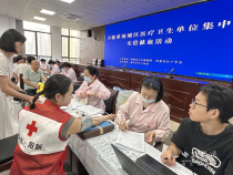 阳新卫生系统分批次集中开展无偿献血活动