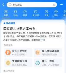 育儿补贴如何线上申请