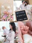 何依婷官宣生女 共同成长新篇章