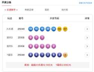 大乐透开出4注一等奖 每注1000万元 最新开奖结果揭晓