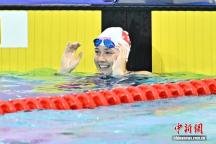 何诗蓓获全运会100米自由泳金牌 香港之光闪耀赛场