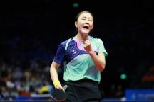 陈梦获得全运会女单铜牌 老将风采依旧