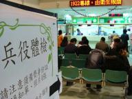 台军预告加严兵役体位标准 BMI与疾病标准调整