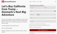 近30万网民签名支持丹麦买下加州 戏谑反击美国威胁