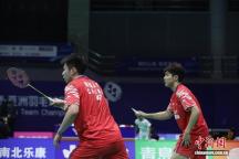 中国羽毛球男队晋级亚团赛4强 逆转取胜展现实力