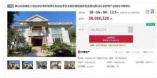 佛山一套法拍别墅带800平米花园 16棵树木估价76万
