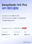 DeepSeek宣布：永久降价 创全球大模型价格新低