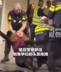 荷蘭孕婦被警察拖拽丈夫還擊被打