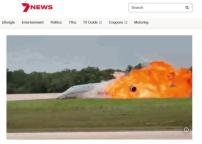 一架飛往美國飛機墜毀2人遇難 緊急降落時爆炸起火