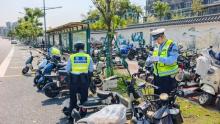 广州新增电动自行车停车位约5万个 破解停车难题