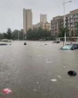 沈阳暴雨遍地泡水车救援订单爆满 城市内涝严重