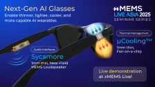 MEMS 扬声器 + MEMS 微风扇，xMEMS 介绍微机电技术演示 AI 智能眼镜原型机
